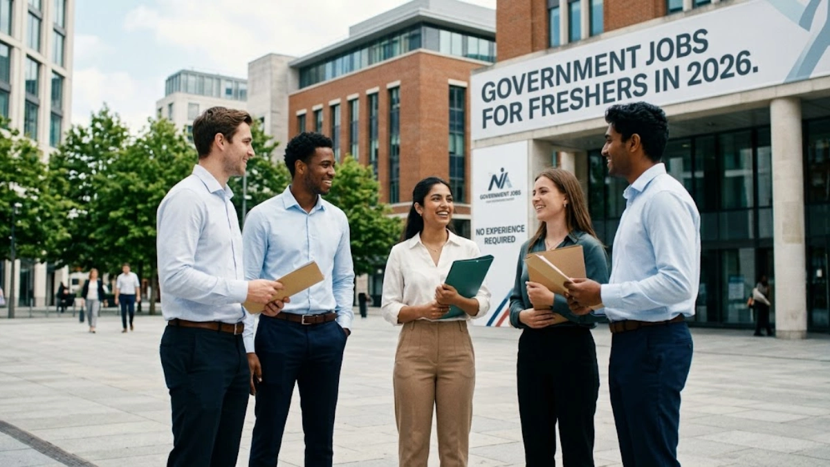 Government jobs for freshers in 2026