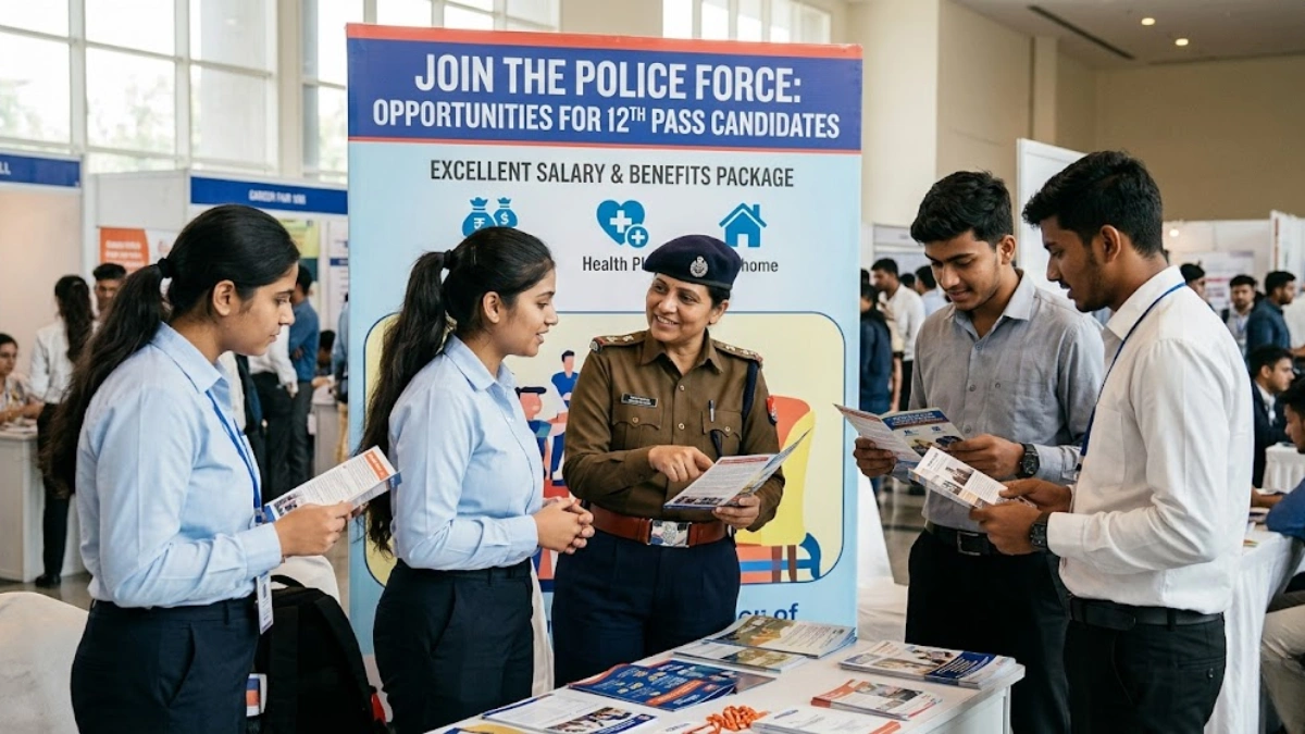Police jobs for 12th pass